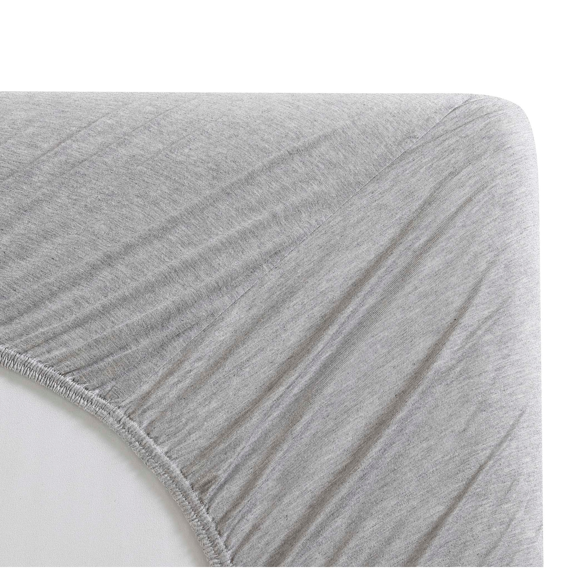 Brielle Home Tencel Modal – 100% Modal, Beech Tree Fiber –  T-Shirt Jersey Knit – Cooling, Breathable, Wrinkle Resistant – Sheet Set,  Heather Blue, Twin : Home & Kitchen