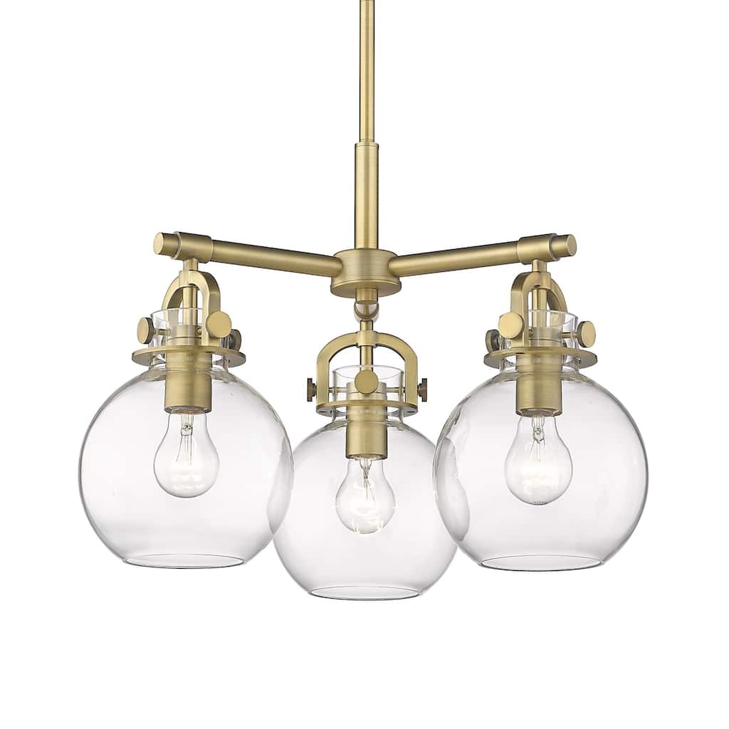 Innovations Lighting 410-3CR-16-20 Newton Sphere Pendant Newton Sphere