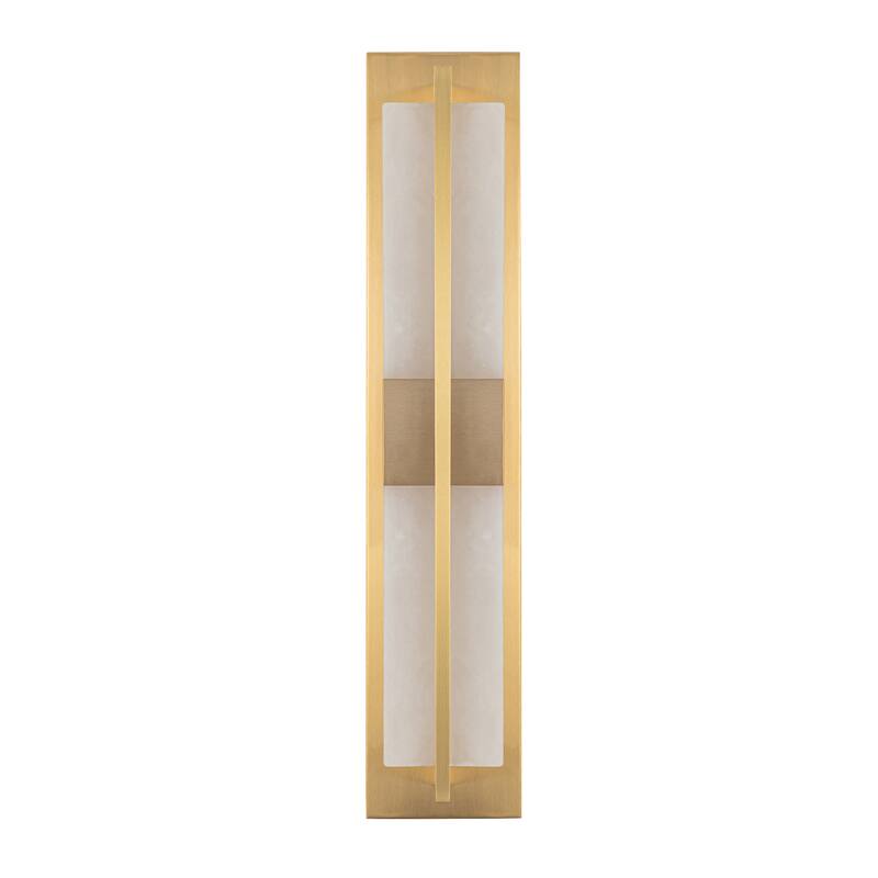 Artcraft Briana Integrated LED Wall Sconce - Marble Diffuser Shade