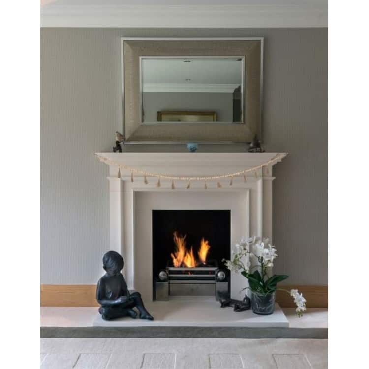 BECKI OWENS 6ft Wooden Decorative Garland - w/Tassels - 72"