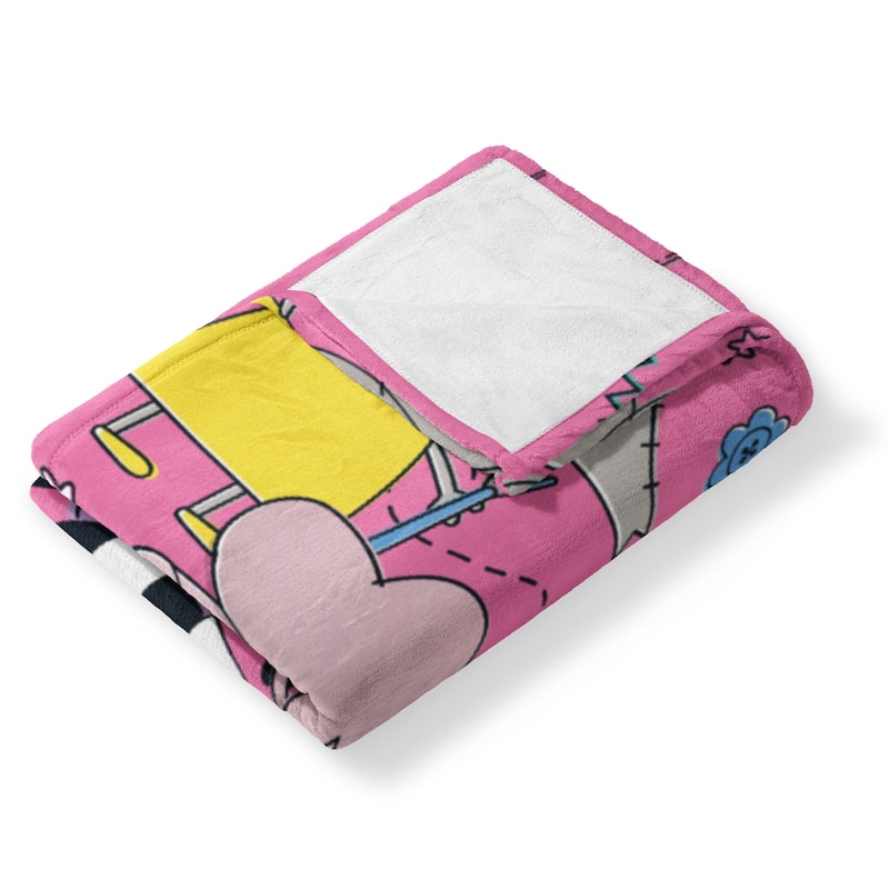 Hasbro Peppa Pig Silk Touch Throw Blanket