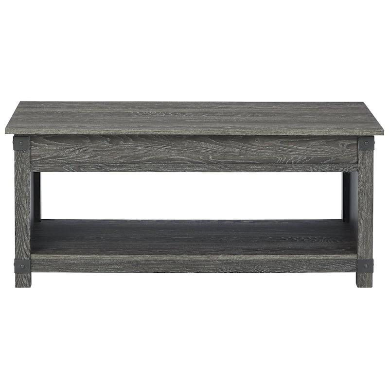 Freedan Rectangular Lift Top Cocktail Table - 44"W x 20"D x 19"H