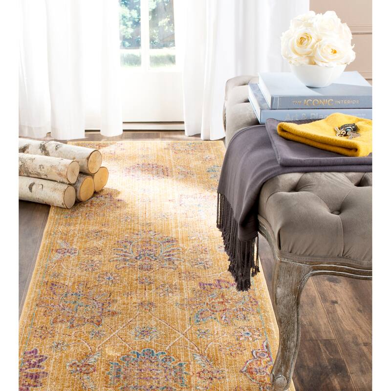 SAFAVIEH Sevilla Miluse Traditional Oriental Viscose Rug