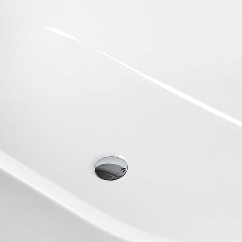 KBV 67'' x 31" Freestanding Soaking Acrylic Bathtub GTBT0007 - 67"