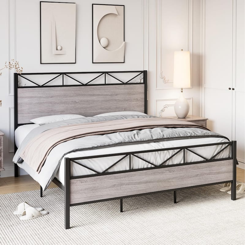 Bed Frame with Headboard