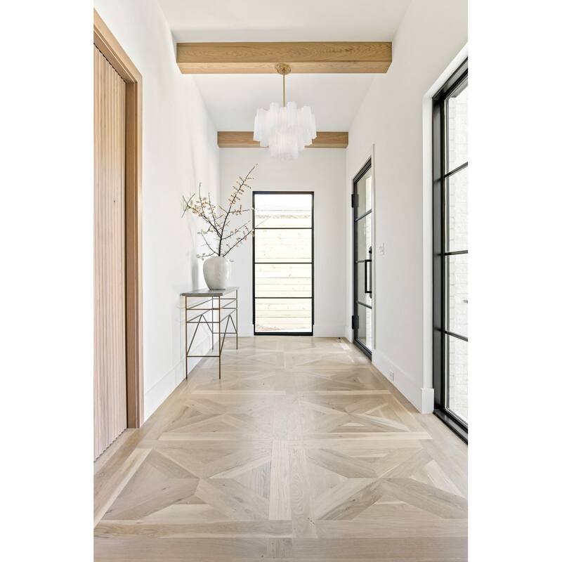Crystorama Lighting Group ADD-306-WH Addis 6 Light 20" Wide Waterfall
