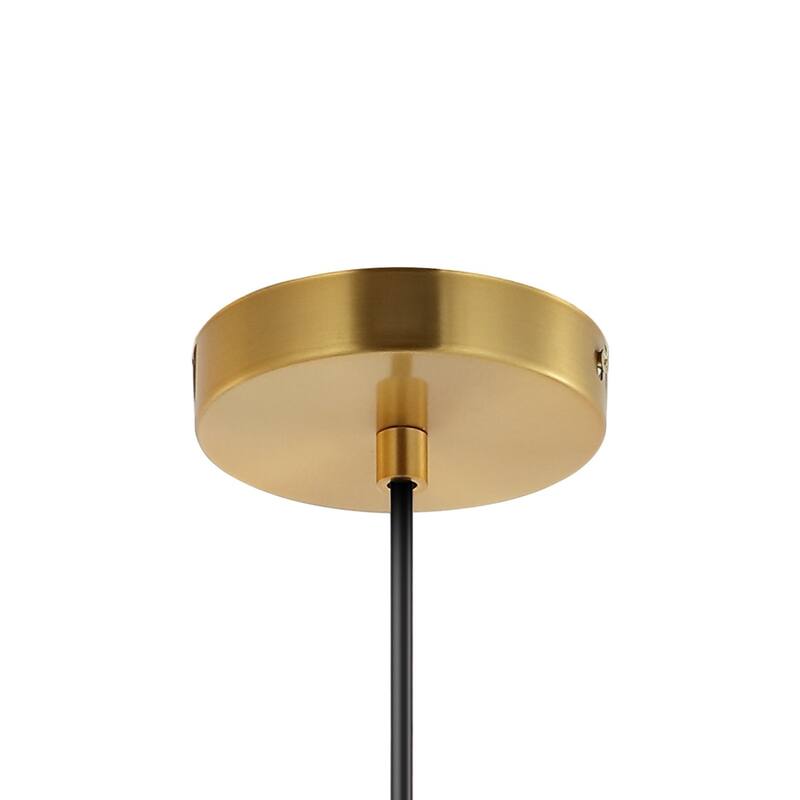 Watts Mid-Century Modern Iron LED Pendant, by JONATHAN Y