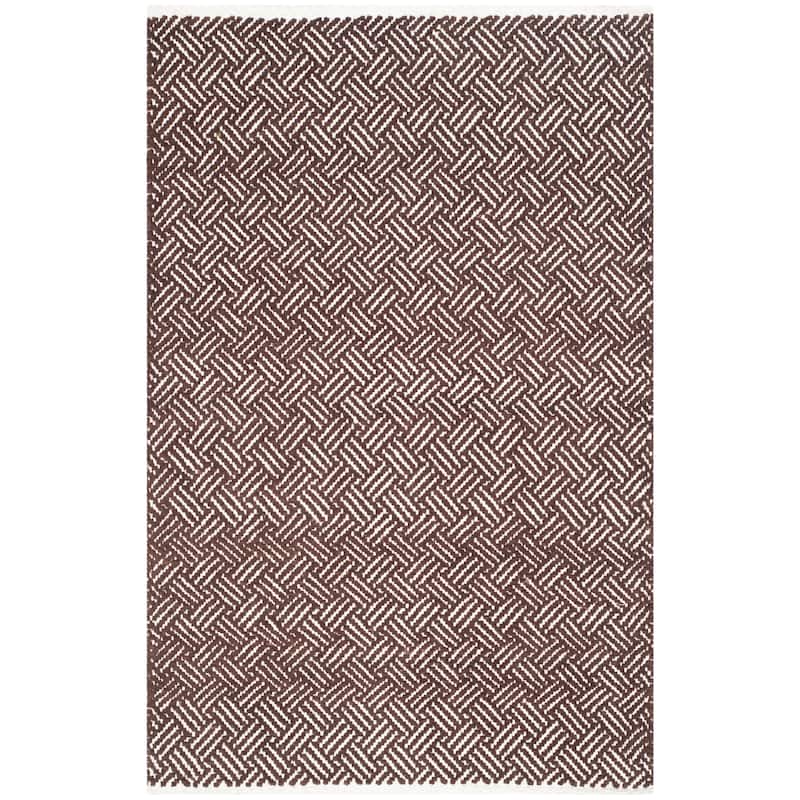 SAFAVIEH, Handmade Boston Yuumi Coastal Cotton Rug