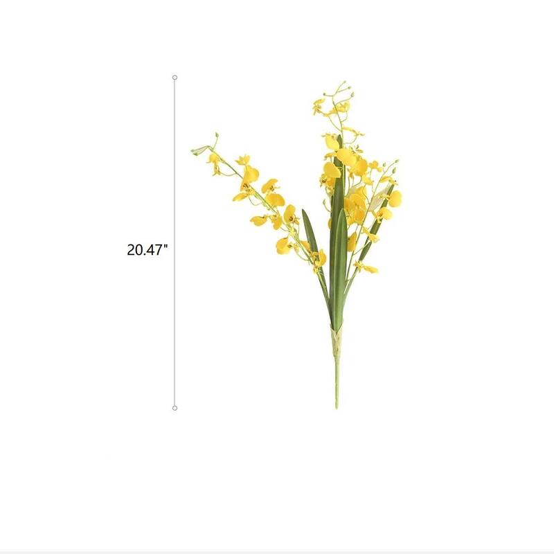 RusticReach Wendy's Dancing Lady Orchid Stem 20.5" Tall - [B]-Three Stems