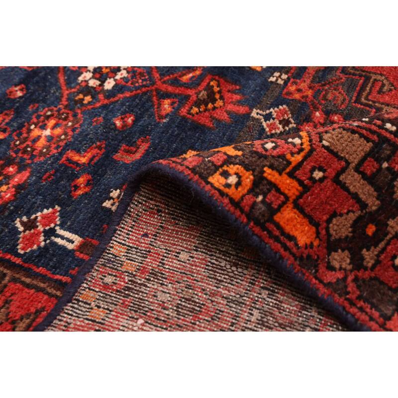 ECARPETGALLERY Hand-knotted Andelz Red Wool Rug - 3'11 x 6'8