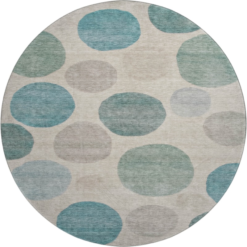 Premium Washable Super Soft Modern Bubbles Mayfield Rug