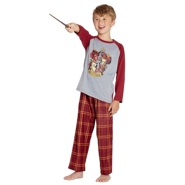 Harry Potter Pajamas Little And Big Boys' Raglan Shirt And ...