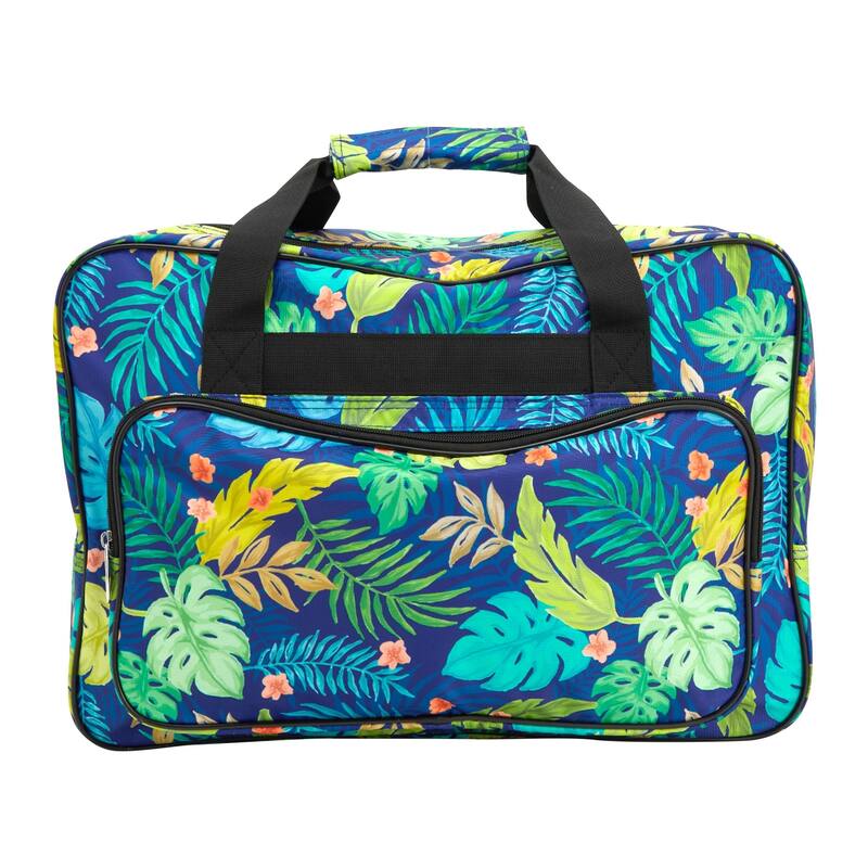 Bright Creations Sewing Machine Case Tropical Carrier Tote Storage Organizer Bag 18.1x9.4x12.2"