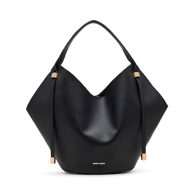 Anne Klein Large Hobo Tote Bag with Pouch