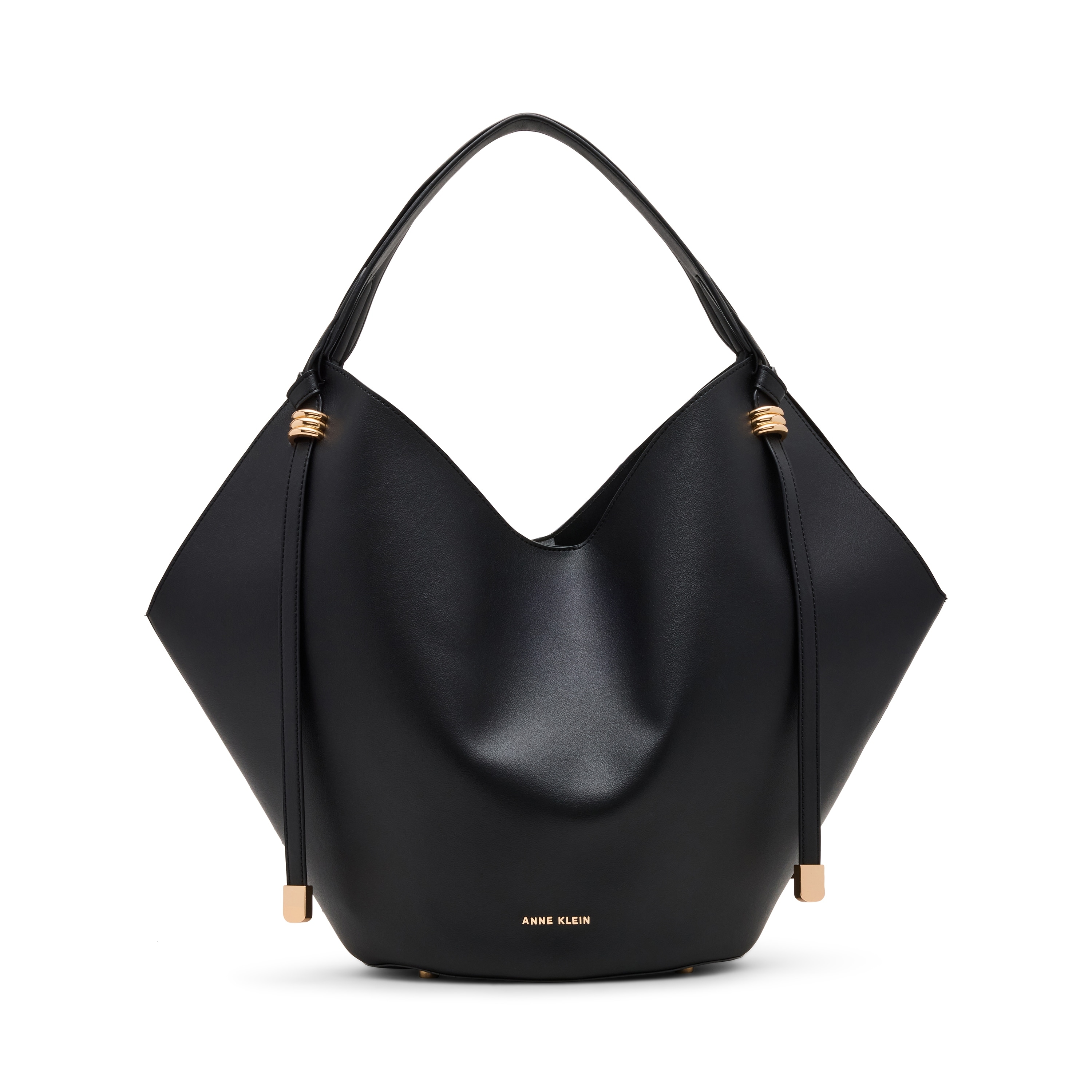 Anne Klein Large Hobo Tote Bag with Pouch