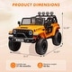 preview thumbnail 12 of 18, 24V 7AH Kids Ride on Truck Car 2 Seater Electric Vehicles for Toddles