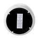 preview thumbnail 11 of 26, Adeco 16" Round Upholstered Storage Ottoman with Wood Lid