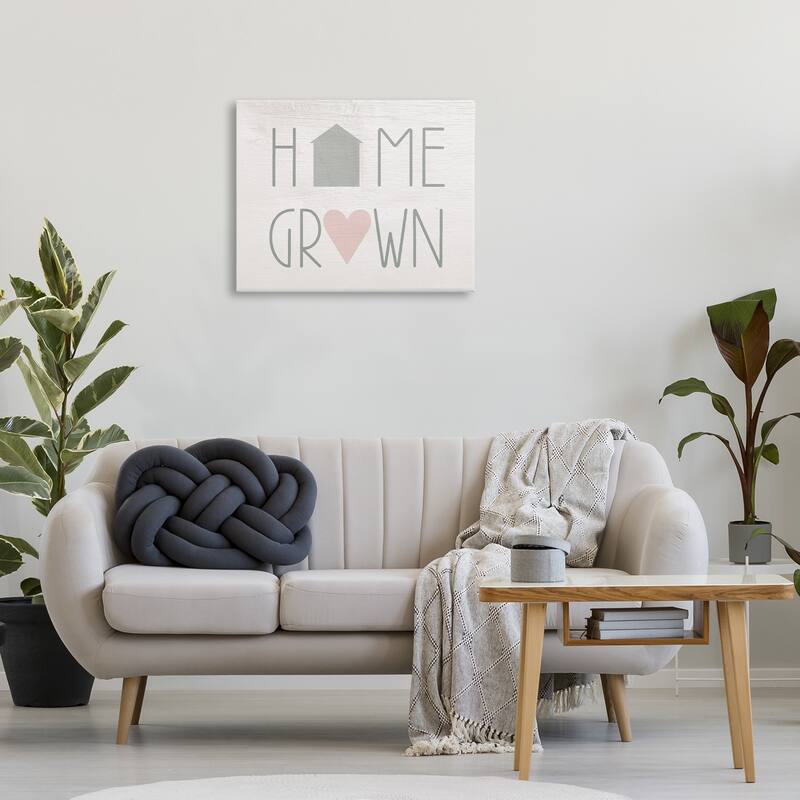 Stupell Home Grown Country Words Canvas Wall Art Design By Lil' Rue