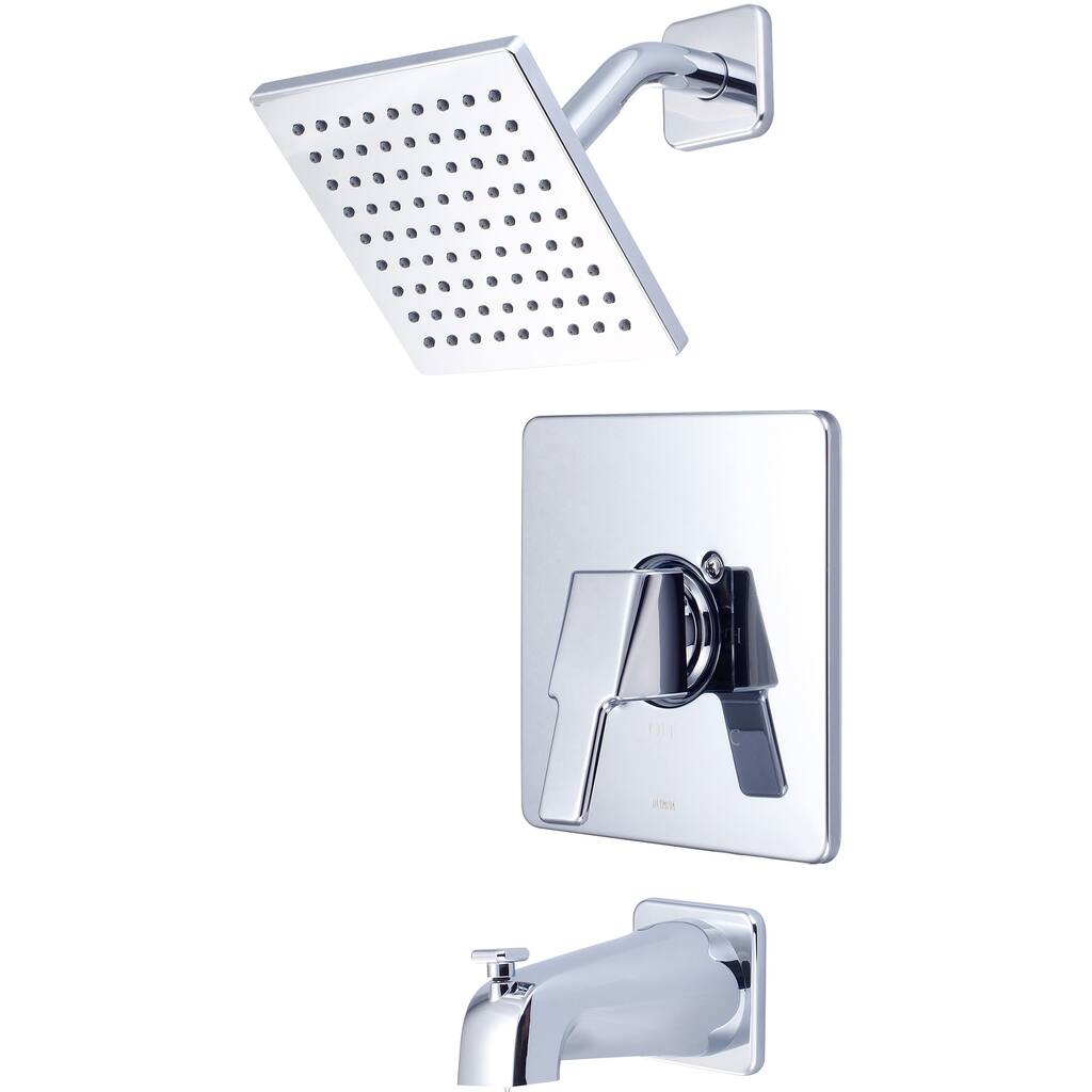 Pioneer Faucets i3 Tub and Shower Trim Package with 1.75 GPM Single