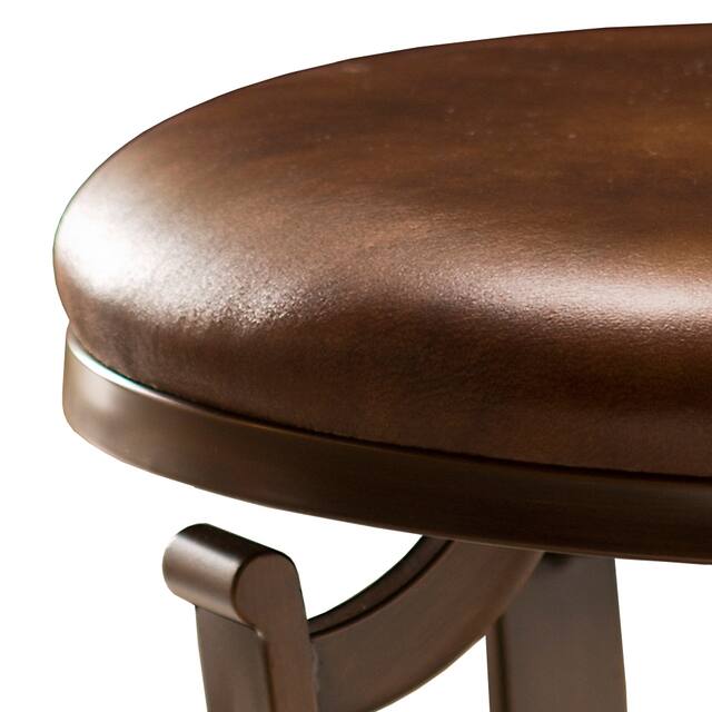 Hillsdale Hastings Backless Metal Vanity Stool, Antique Bronze - Antique Bronze - 16" x 16" x 18"
