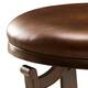 Hillsdale Hastings Backless Metal Vanity Stool, Antique Bronze - Antique Bronze - 16" x 16" x 18"