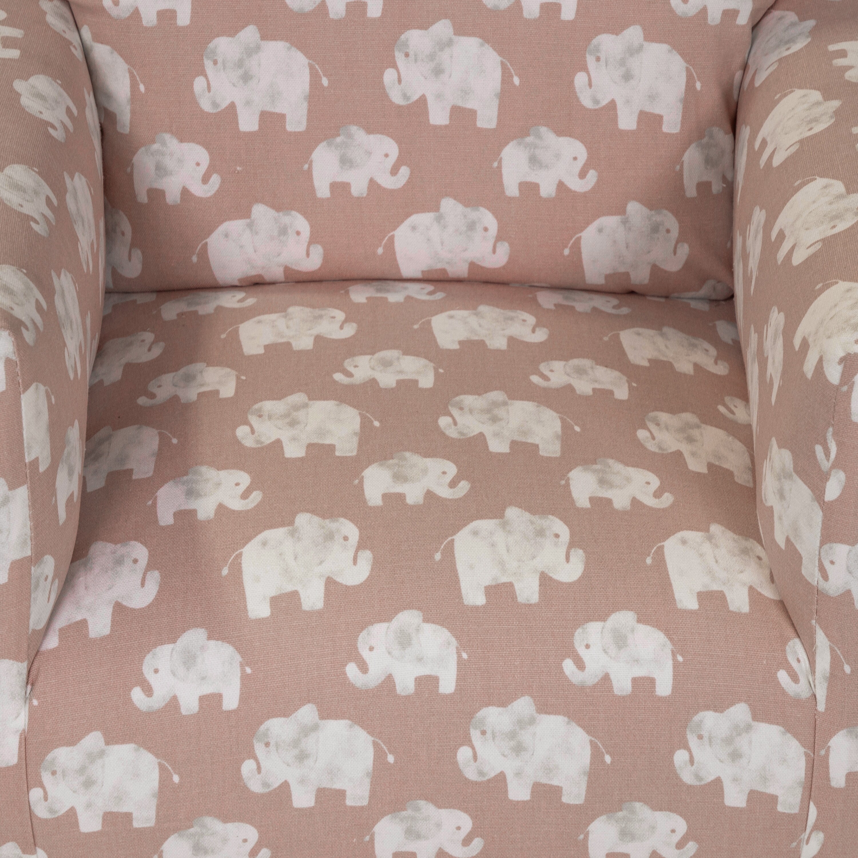 Belwether Transitional Fabric Animal Print Chair by Furniture of