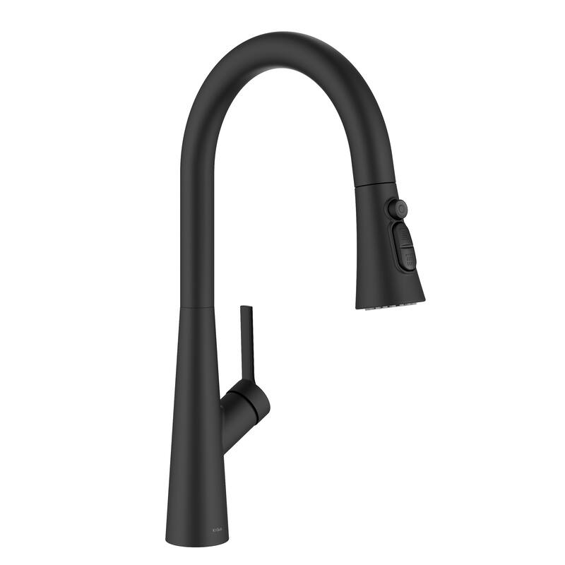 KRAUS Odelia 4-Function Single Handle Pull Down Kitchen Faucet