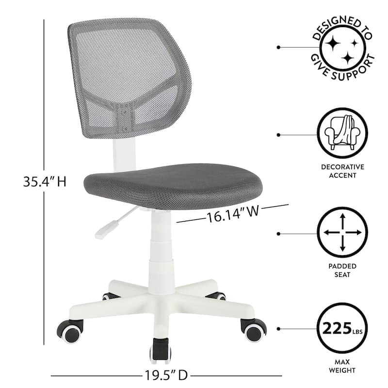 Urban Lifestyle Computer Office Swivel Task Desk Chair