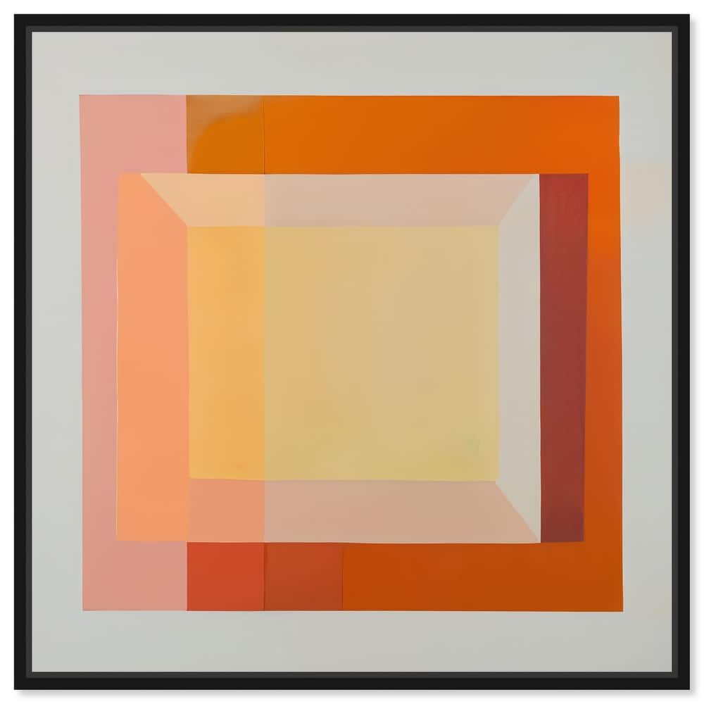 Minimal Color Blocks II Canvas by Art Remedy