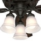 preview thumbnail 10 of 27, Hunter 54" Promenade Ceiling Fan with LED Light Kit and Handheld Remote - Victorian, Transitional - ENERGY STAR!