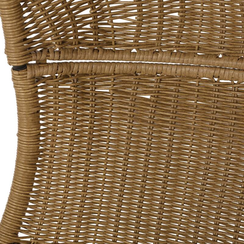 Orville Outdoor and Indoor Wicker Hanging Chair (NO STAND) by Christopher Knight Home - 400 lb limit