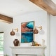 preview thumbnail 2 of 10, Brass Globe Rattan 1-Light Wall Sconce Wall Light