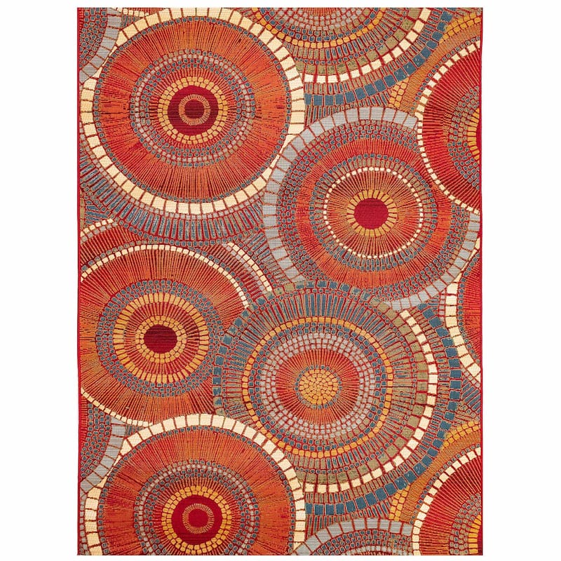 Liora Manne Marina Circles Indoor/Outdoor Area Rug