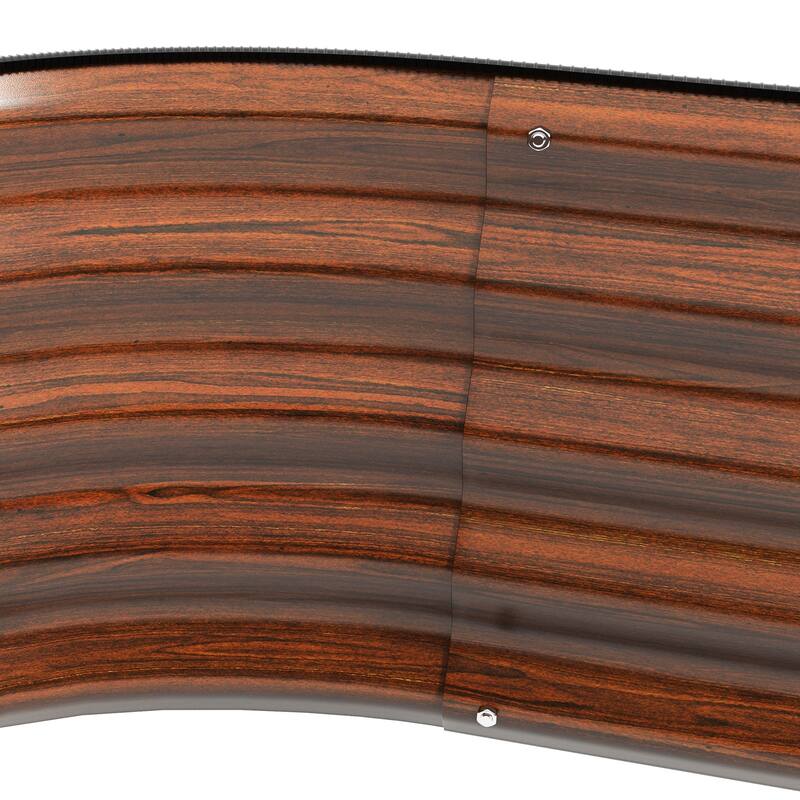 Garden Bed Planter with Rubber Safety Edging and Self-Draining Bottom