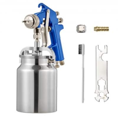 Siphon Feed Spray Gun High Atomization Air Paint Spray Gun 1.8 mm Nozzle - Multi