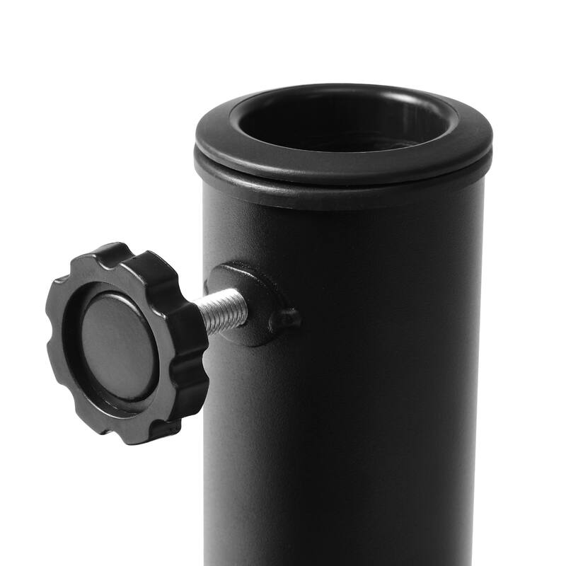 Isle Half Round Outdoor Patio Umbrella Base Stand