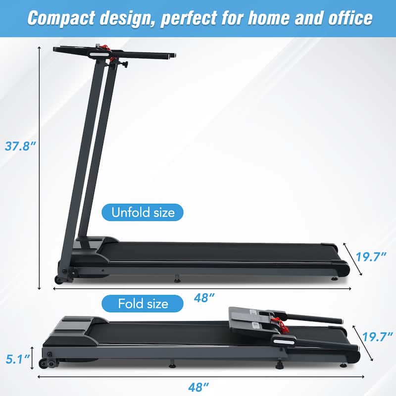 Foldable Treadmill with Incline