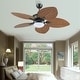 preview thumbnail 32 of 64, 44"/52" Palm Leaf Tropical Ceiling Fan with Light and Remote,Indoor and Outdoor Ceiling Fan,Waterproof