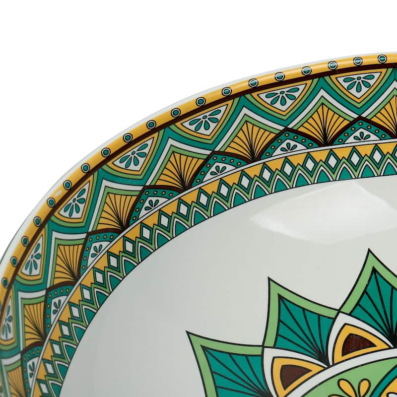 16" Round Artistic Ceramic Vessel Sink