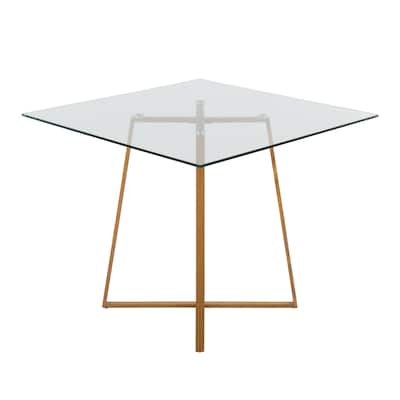 Silver Orchid Pugo Square Dining Table