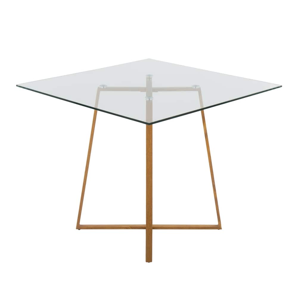 Silver Orchid Pugo Square Dining Table