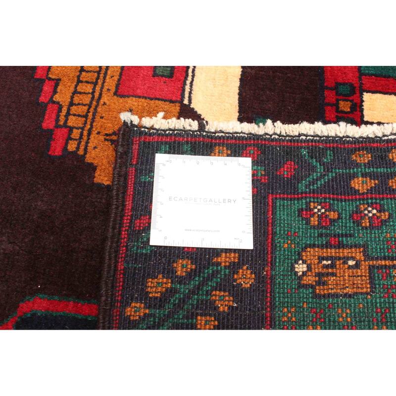 ECARPETGALLERY Hand-knotted Teimani Burnt Orange Wool Rug - 2'9 x 4'1