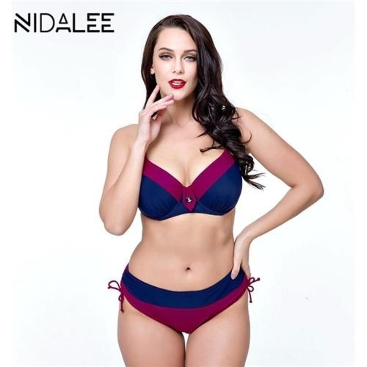 plus size pin up bathing suits