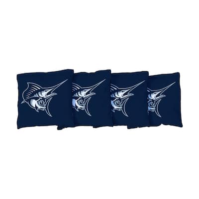Palm Beach Atlantic Sailfish Blue Cornhole Bags