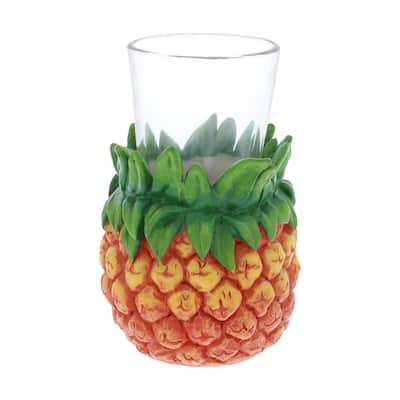 CoTa Global Pineapple Shot Glass, Cool & Funny Drinking Glass, 1.5 Oz.