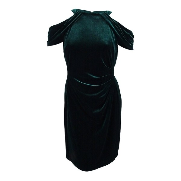 ralph lauren velvet dress