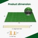 preview thumbnail 8 of 6, Costway 5 x 3 FT Golf Hitting Mat Artificial Indoor Outdoor Turf Golf - See Details