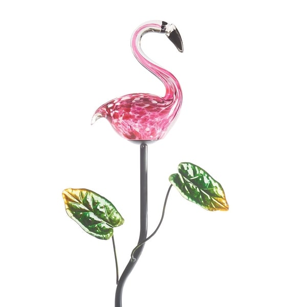 Shop Pink Flamingo Garden Stake Lighted Solar Powered Lawn