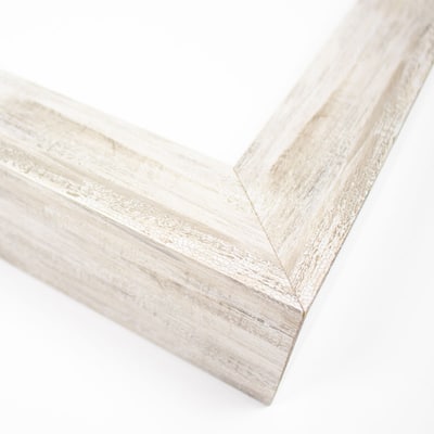 22x16 Frame Silver Solid Wood Picture Frame Width 1.3125 Inches | Interior Frame Depth 0.5 Inches