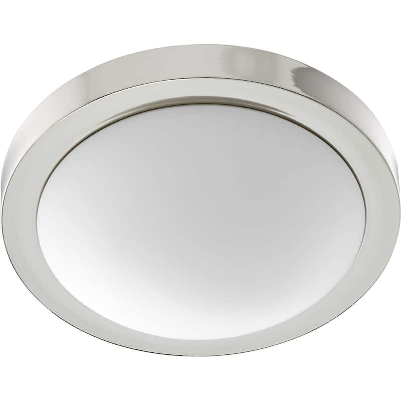 Quorum International 2 Light 13" Wide Flush Mount Bowl Ceiling Fixture